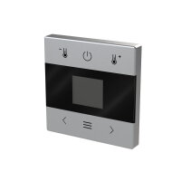Kryt pro termostat prostorový s Bluetooth hliníková stříbrná ABB 2CKA006430A0419