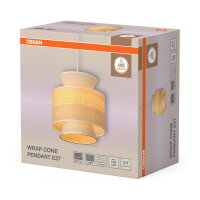 Decor Wrap Cone Pendant E27 Beige OSRAM 4058075846869
