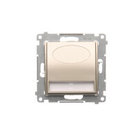 LED osvětlení (přístroj) 14V (0,56W), 5900 K,zlatá matná, metalizované