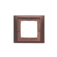 Rámeček 1-násobný Neos IP44 s těsněním, Mahagon KONTAKT SIMON BMRC1B/050