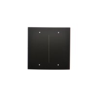 Kryt jednoduchý s piktoramem 'svislý' pro spínače a elektronické ovládání černý