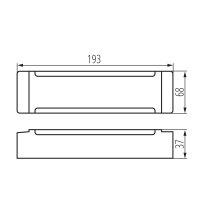 Elektronický napěťový transformátor TRETO IP67 24V 200W KANLUX 39521
