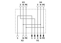 Rozvodka H PRC ED-H 1I5/3O3-4-HR-GN PHOENIX CONTACT 1079661