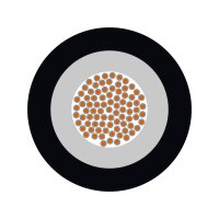 Solární kabel ÖLFLEX SOLAR XLS-R 1X6 WH/BK LAPP 0023138