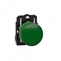 Schneider XB5AVB3 Signálka s LED, 24V, zelená