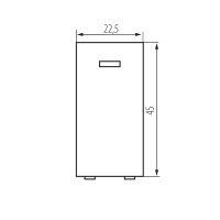 Tlačítko BIURO 1/0 s LED 25308 Kanlux