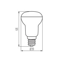 Světelný zdroj LED SIGO R39 LED E14-NW KANLUX 22734