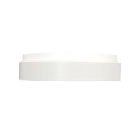 Přisazené svítidlo s plastovým stínidlem OSMONT IRIDA 3 2x7W IP65II E27 bílá