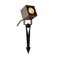 NAUTILUS 10 Spike LED venkovní svítidlo s trnem rezavé IP65 3000K 45°