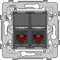 Spodek zásuvky 2xRJ11 UTP (nestíněné) CAT5 bez rozp. NEW NIKO 170-75214
