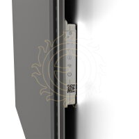 ECOSUN 300 GS-Wifi Platinum Grey Skleněný Wifi panel 300 W, šedostříbrný