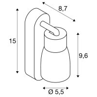 PURI 2.0 Dome, nástěnné a stropní svítid