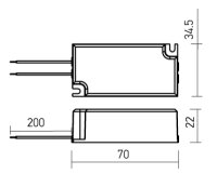 DRIVER CC 350mA 10W IP65
