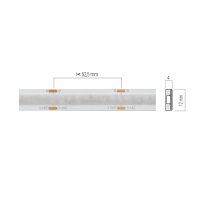XSOLIS IP67 24V 13W/m 5m 10mm 672LED/m R