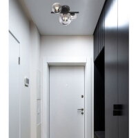Nástěnné svítidlo RIHA černá 3xG9 LED 3.5W 230V, 80lm, 3000K GLOBO 56133-3W