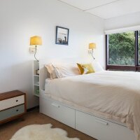 PERTH nástěnná béžová/bílá chrom 230V E14 LED 15+3W 30° 3000K RENDL R13661