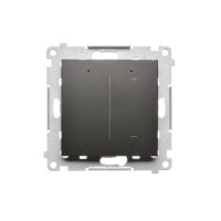 Stmívač pro LED pásky 12-24 V [Wi-Fi] :3028 černá matná DESW1W.01/49