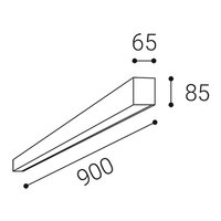 Stropní svítidlo LINO II 90 P, W TRIAC 24W 3000K/3500K/4000K bílá LED2 1314151DT