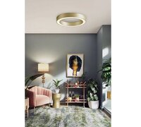 ANETA 600 RF1 Zlatá, LED 50W,3000/4000K, 3730lm, RF ovládání + ovladač