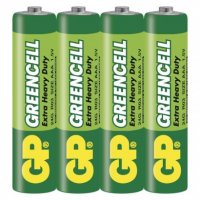 Zinková baterie GP Greencell AAA (R03) B12104