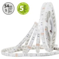 LED pásek SMD5050 RGB, 30LED/m, 7,2W/m, DC12V, 248lm/m, IP54, 10mm, 5m