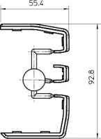 OBO 6116150 Kryt spoje GEK-KS45