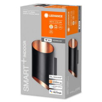 Nástěnné svítidlo LEDVANCE SMART WIFI ORBISW CYLDRO200X127TWBK