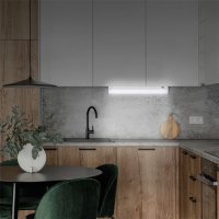 LED kuchyňské svítidlo výklopné, vypínač, 10W, 4100K, 58cm SOLIGHT WO215