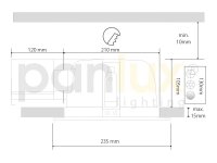 Panlux  DWV-226E/B DWV bílá 2x26W EVG