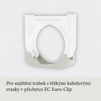 Zajišťovací spona pro EC50. světle šedá SCHNABL UVB 50