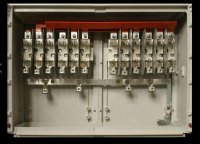 Skříň přípojkový SR401/NVW2 4x sada poj. spodků 01