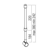 XLOOP 25 SUSPENDED MOUNTING SET (ADJ. RO