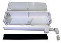 Krabice 3208 IP30 pro jednotku klimatizace pod omítku 396x112x55mm FAMATEL 3208