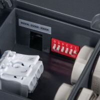 Přisazené svítidlo s čidlem BENO 12-18W CCT-L-SEG šedá KANLUX 38788