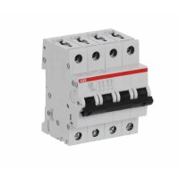 S204-D20 4 fázový jistič 20 A char. D 6kA ABB 2CDS254001R0201