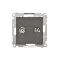 TAK.01/149 Zásuvka anténní R+TV koncová