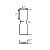 Konektor LED COB pasku CON P 5 CPC KANLUX 39536