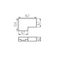 Konektor LED COB pasku CON P 5 L KANLUX 39537