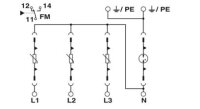 Svodič přepětí typu 2 VAL-MS 385/80/3+1-FM PHOENIX CONTACT 2920968
