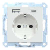 MEG2367-0325 Zásuvka Schuko 230V s USB A