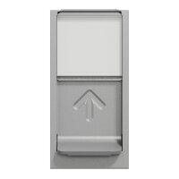 Datová zásuvka NOVÁ UNICA 1xRJ45 Kat.6 STP, 1M, Aluminium SCHNEIDER NU341630