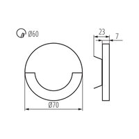 Kanlux 32491 SOLA LED NW Dekorativní svítidlo LED