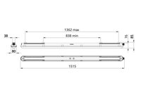 Prachotěsné LED svítidlo WT120C G3 100S/840 PSU L1500 PHILIPS 872110333314899