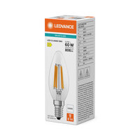 Světelný zdroj LED CLASSIC B V 5.9W 840 Clear E14 LEDVANCE 4099854785788