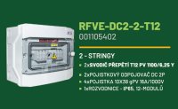 Spojovací skříň ETI-FVE12-DC2, třída ochrany I+II, dva stringy