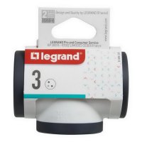 ROZBOČOVAČ 3X2P+T BÍLÁ/ČERNÁ LEGRAND 049435