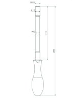 Otočný držák s flexibilním vřetenem pro zkratovací soupravu VI DEHN 745921