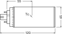 Světelný zdroj OSRAM DULUX T/E LED HF & AC MAINS 7 W/3000 K