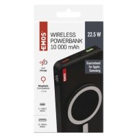Powerbanka EMOS WI 1022D, 10 000 mAh, 22,5 W+Wireless EMOS B0542B