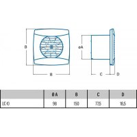 Ventilátor UC 10 CATA 01200000